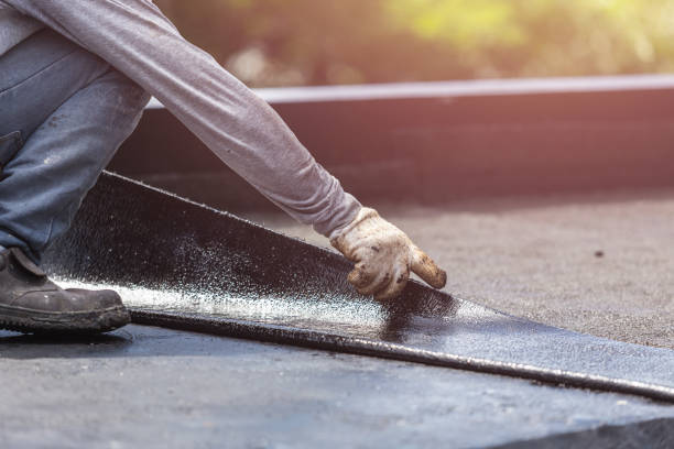 Professional Waterproofing technician working in Hopewell, NJ